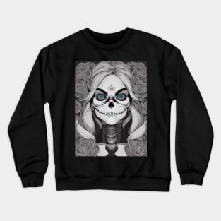 Beyond Mortality: Embodying the Eternal Power of Skulls in Art and Design Crewneck Sweatshirt